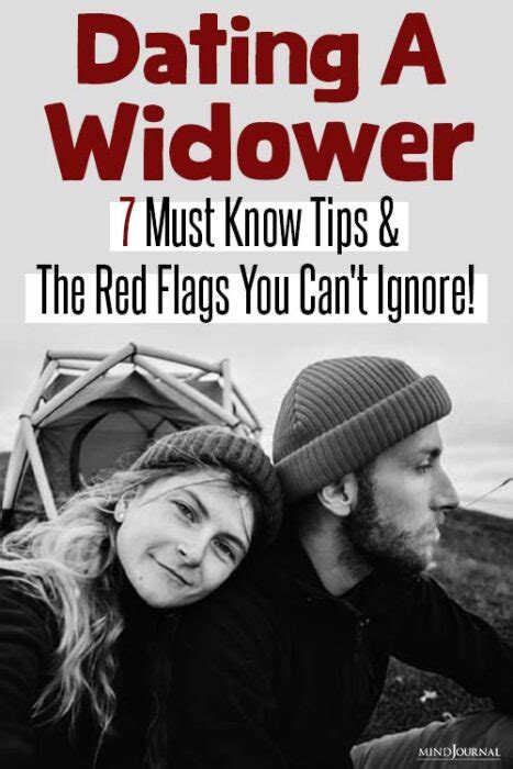 dating a widower red flags